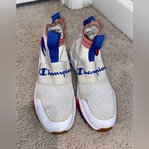 Champion basketball high top tennis shoes. Size 6.5